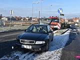 Zderzenie dwóch pojazdów na obwodnicy Bielawy