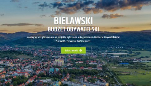 Bielawski Budżet Obywatelski 2022/2023 - wyniki głosowania 