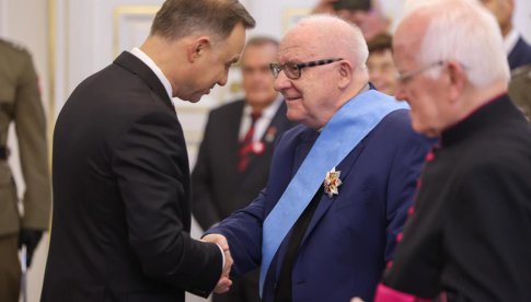 Znany zakonnik pochodzący z Piławy Dolnej otrzymał Order Orła Białego