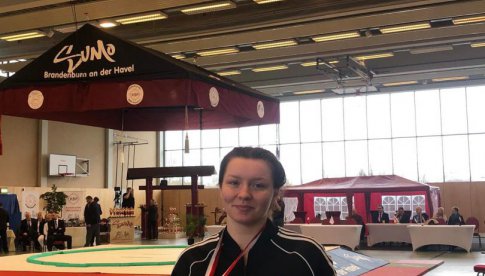 Weronika Smaczyńska z dwoma srebrnymi medalami Pucharu Europy w sumo