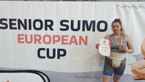 Paulina Martyka z brązowym medalem Pucharu Europy w Sumo