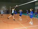 [FOTO] Dziewczyny z klas 7-8 rywalizowały w turnieju siatkówki