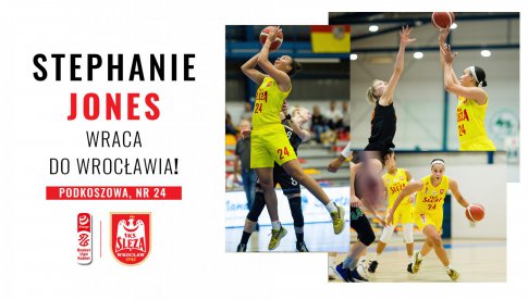 Stephanie Jones wraca do Ślęzy Wrocław