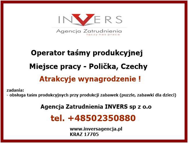 OFERTY PRACY Invers