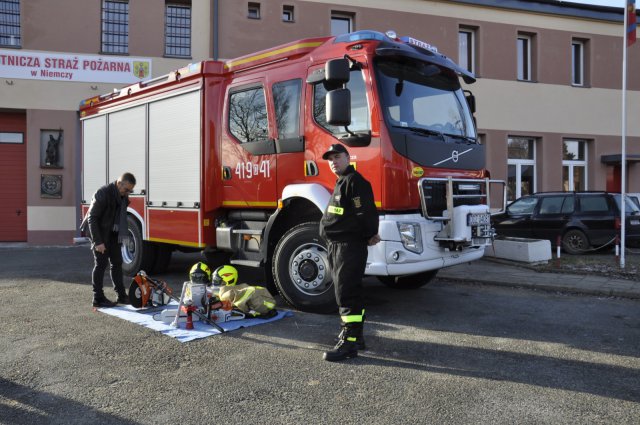Nowy sprzęt w Ochotniczej Straży Pożarnej w Niemczy