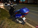 Nietrzeźwy kierowca skutera sprawcą kolizji w Dzierżoniowie