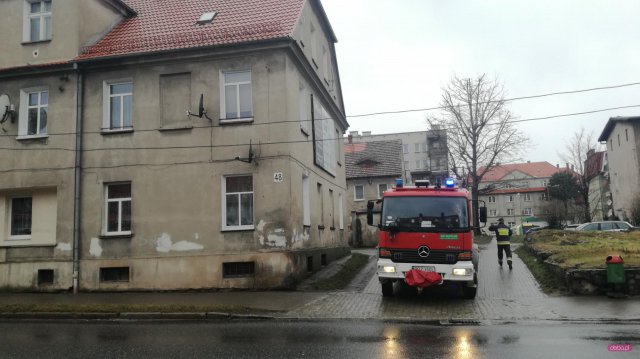 Straż pożarna na Piastowskiej w Bielawie 