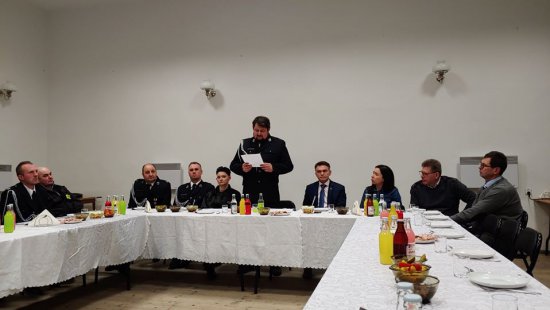 Zebrania sprawozdawcze w Ochotniczych Strażach Pożarnych w gminie Łagiewniki 