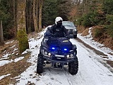 Policja w walce z nielegalnymi wyścigami w Górach Sowich