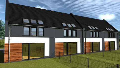 Nowe osiedle domów jednorodzinnych w Bielawie