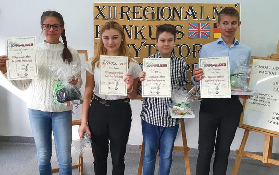 Konkurs prozy i poezji w Szkole Podstawowej w Łagiewnikach