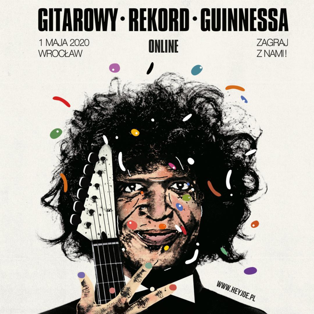 Gitarowy Rekord Guinnessa we Wrocławiu w całości online!