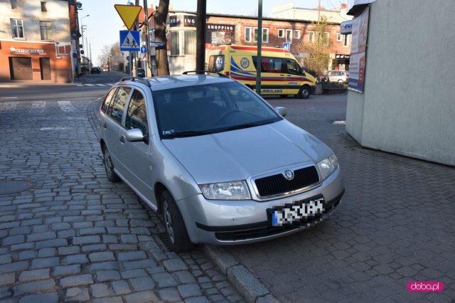 Potrącenie pieszej w Dzierżoniowie