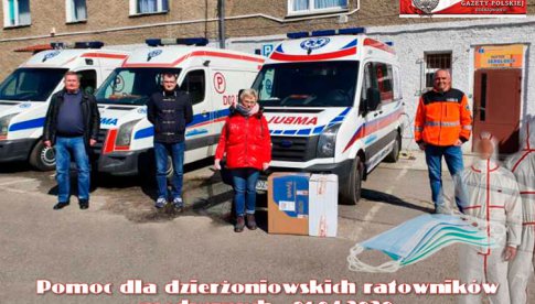 Pomoc dla dzierżoniowskich ratowników medycznych 