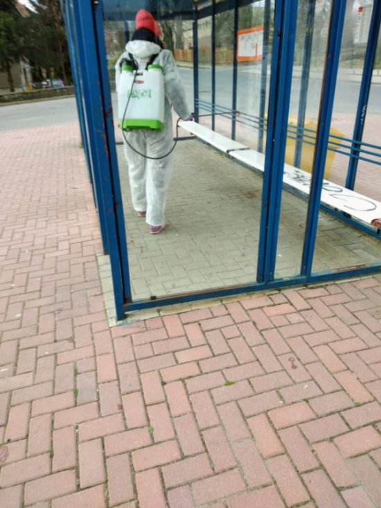 Kolejne dezynfekcje miejsc publicznych w Niemczy
