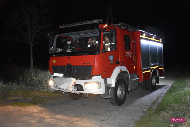 Audi dachowało na drodze Mościsko - Tuszyn 