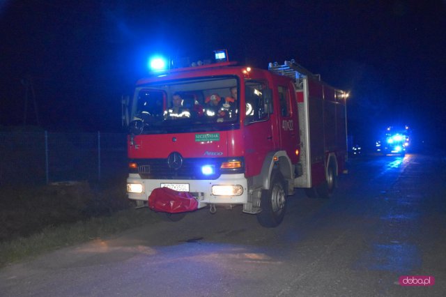 Audi dachowało na drodze Mościsko - Tuszyn 