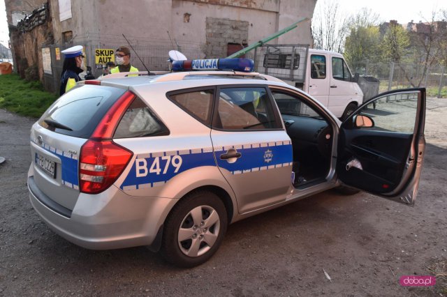Zderzenie samochodu dostawczego z ciężarowym