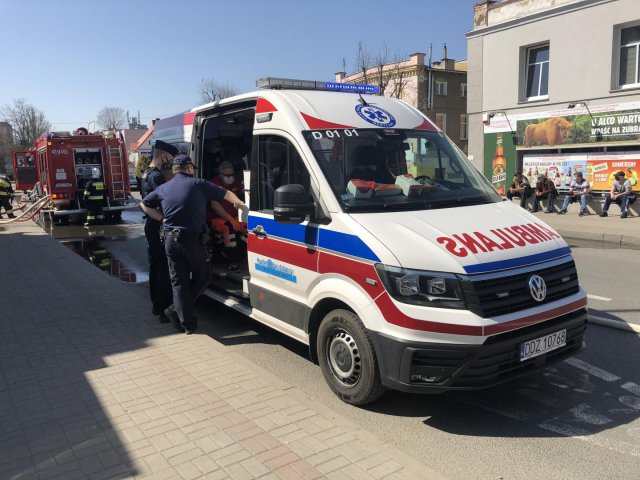 Pożar poddasza w Piławie Górnej!