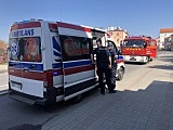 Pożar poddasza w Piławie Górnej!