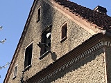 Pożar poddasza w Piławie Górnej!