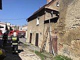 Pożar poddasza w Piławie Górnej!