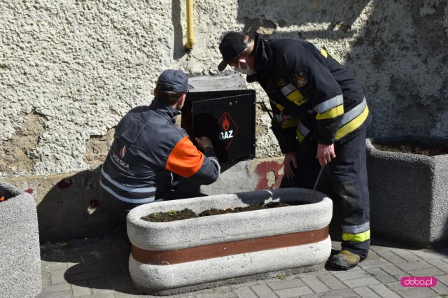 Pożar poddasza w Piławie Górnej!
