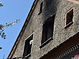 Pożar poddasza w Piławie Górnej!