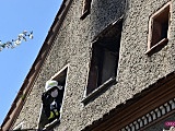 Pożar poddasza w Piławie Górnej!