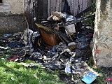 Pożar poddasza w Piławie Górnej!