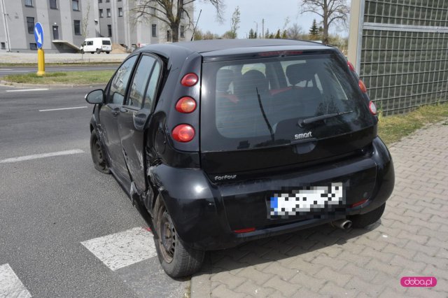 Kolizja na drodze Bielawa - Dzierżoniów
