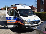 Służby ratunkowe na Chrobrego w Bielawie