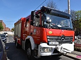 Służby ratunkowe na Chrobrego w Bielawie