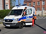 Służby ratunkowe na Chrobrego w Bielawie