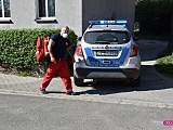 Służby ratunkowe na Chrobrego w Bielawie