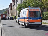 Służby ratunkowe na Chrobrego w Bielawie