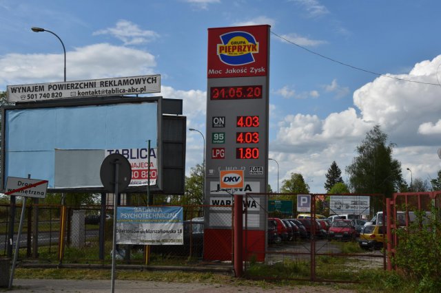 Stacje paliw w powiecie dzierżoniowskim