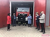 Kandydatka na prezydenta RP z wizytą u strażaków w Piskorzowie