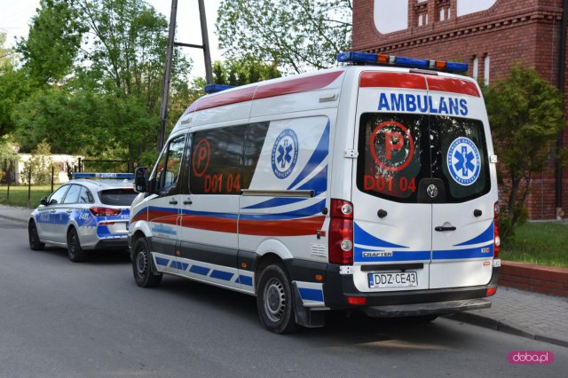 Zakrwawiony mężczyzna w jednym z mieszkań w Dzierżoniowie