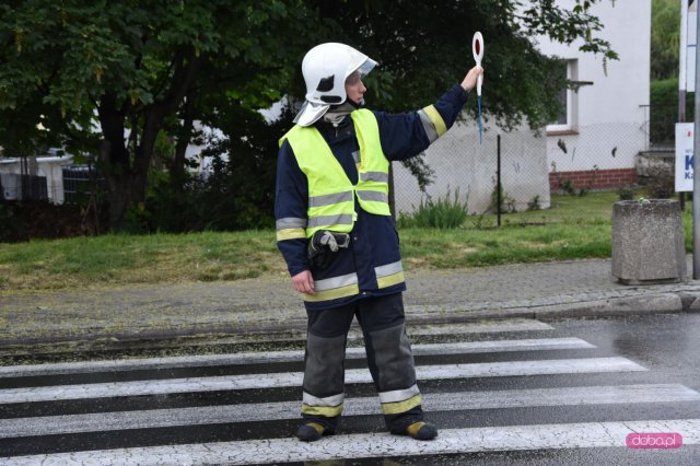 Ścięta latarnia w Dzierżoniowie