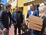 Dzieci z Domu Dziecka w Pieszycach otrzymały cztery laptopy