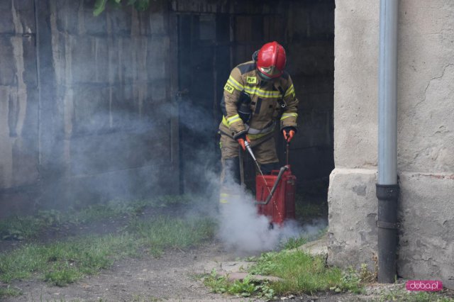 Straż pożarna na Sienkiewicza w Bielawie