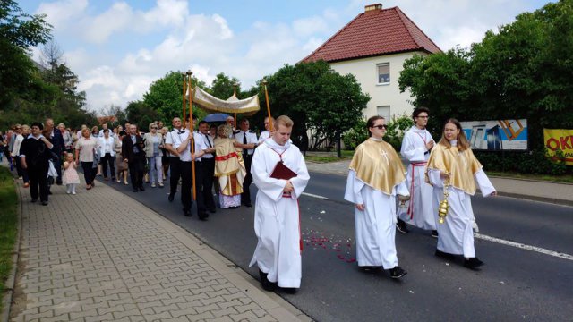 Boże Ciało w Łagiewnikach 