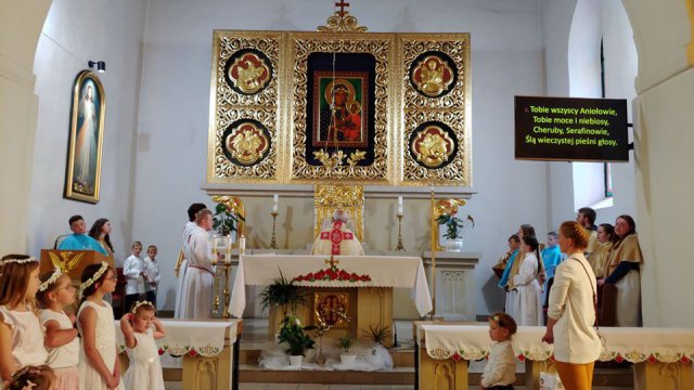 Boże Ciało w Łagiewnikach 