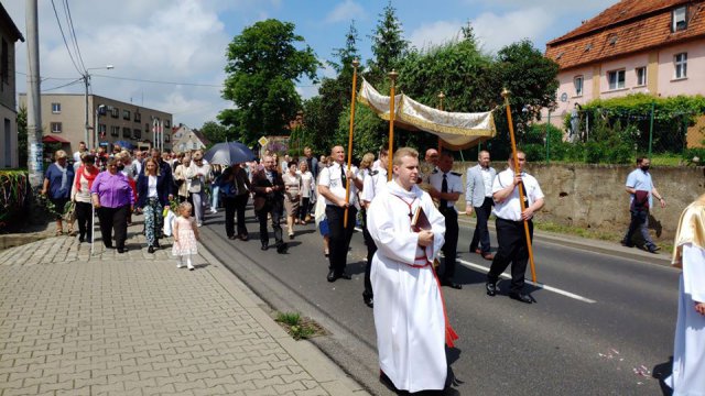 Boże Ciało w Łagiewnikach 