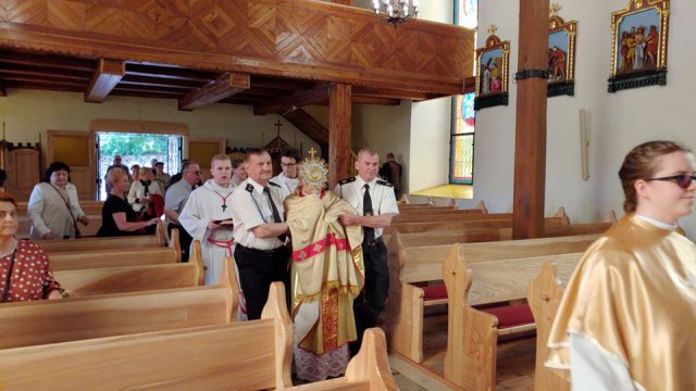 Boże Ciało w Łagiewnikach 