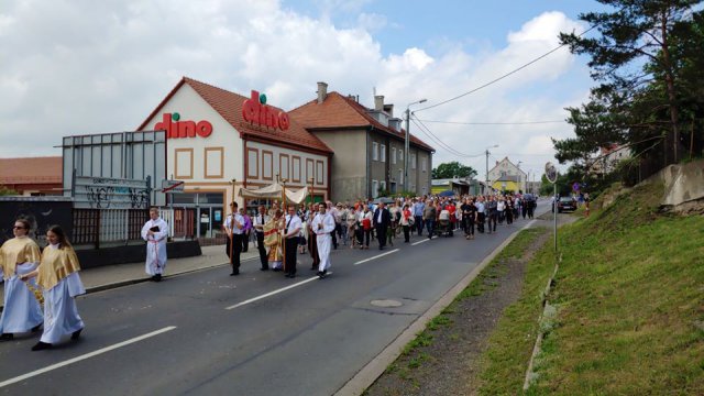 Boże Ciało w Łagiewnikach 