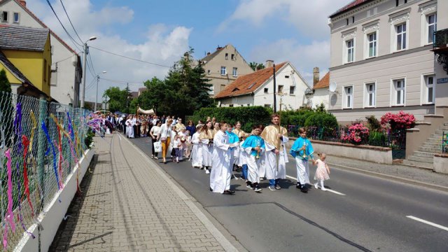 Boże Ciało w Łagiewnikach 