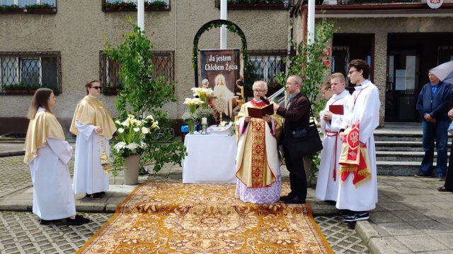 Boże Ciało w Łagiewnikach 