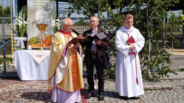 Boże Ciało w Łagiewnikach 